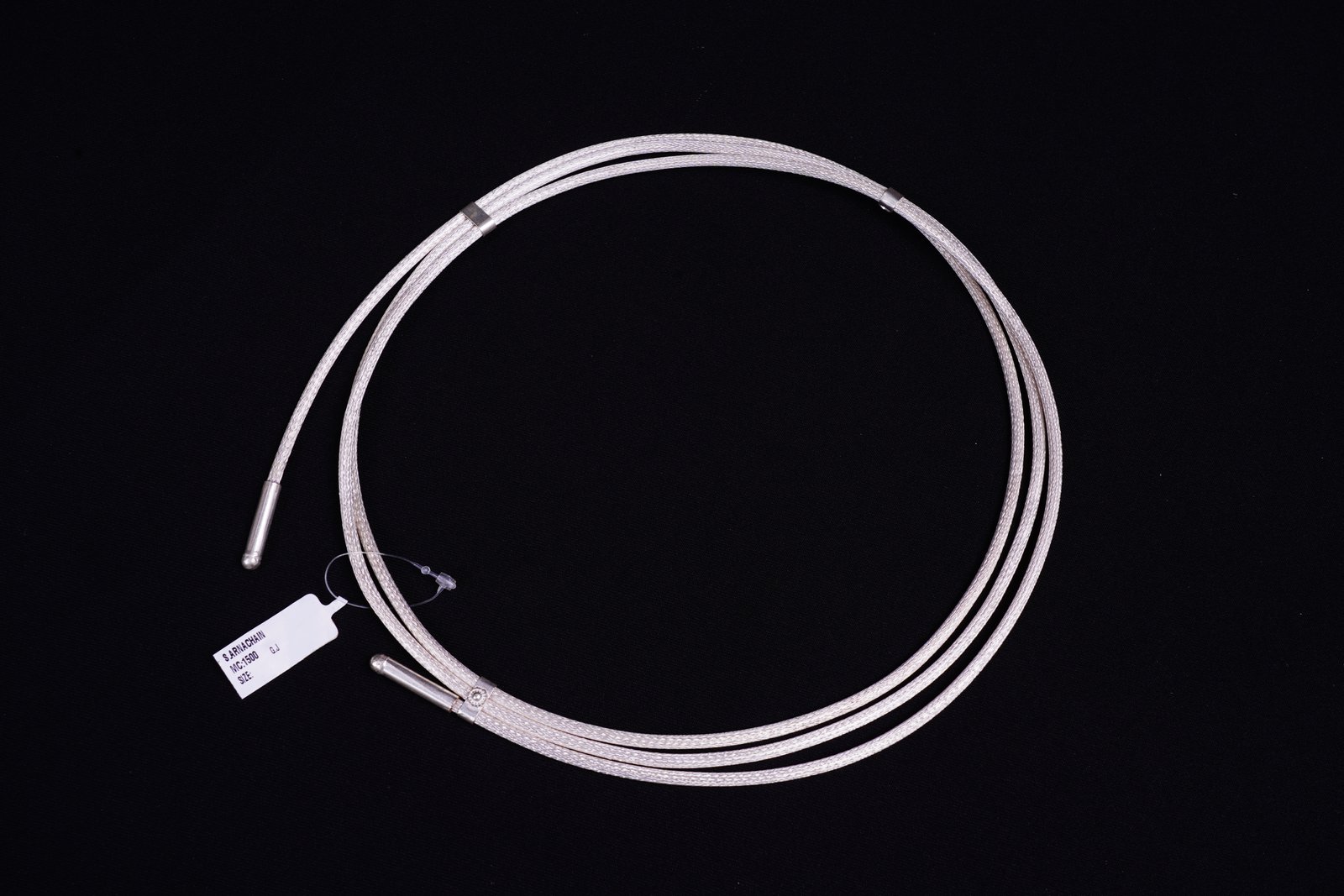 Silver Araana Chain - 133.5 Gm