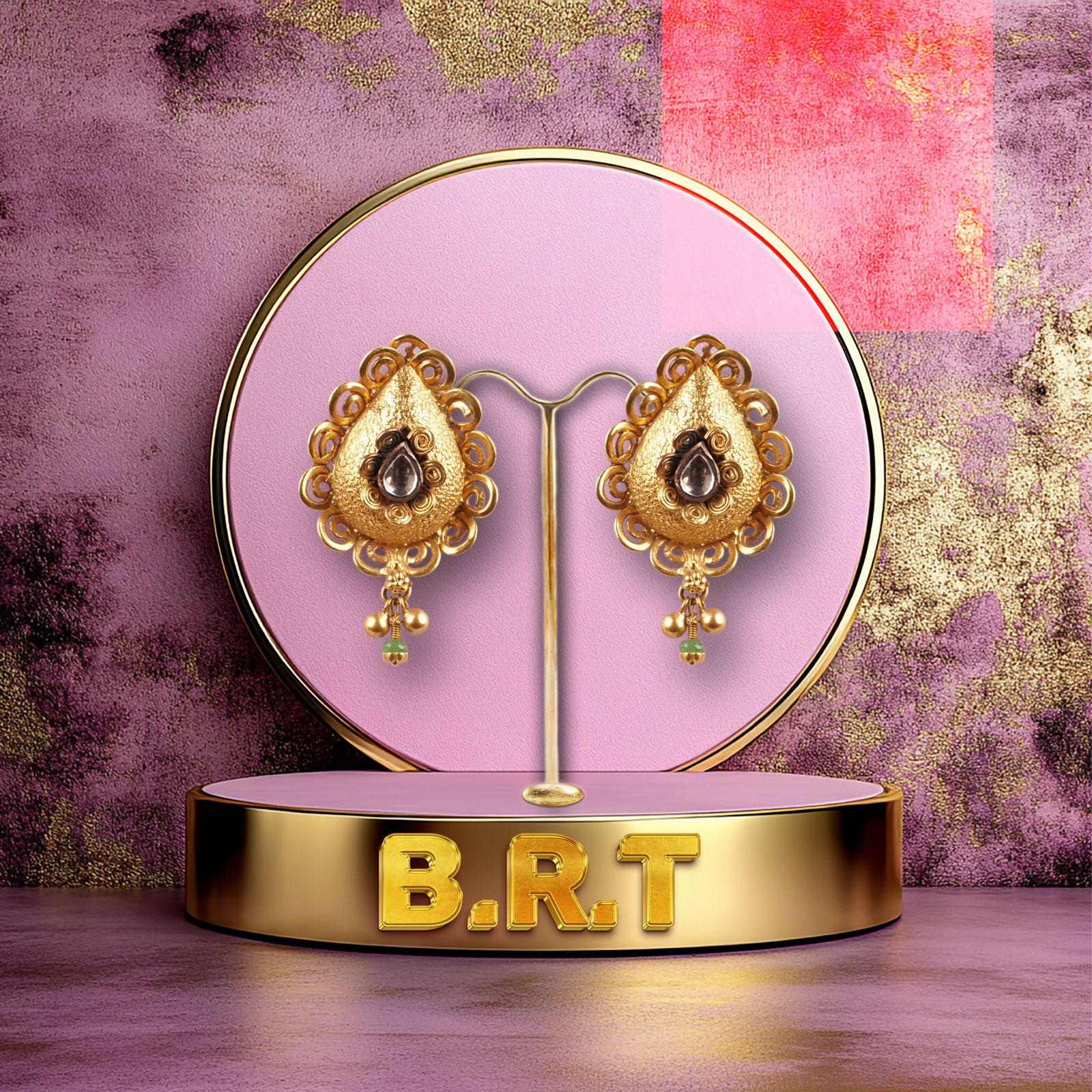 Antique Stud - 10.39 Gm