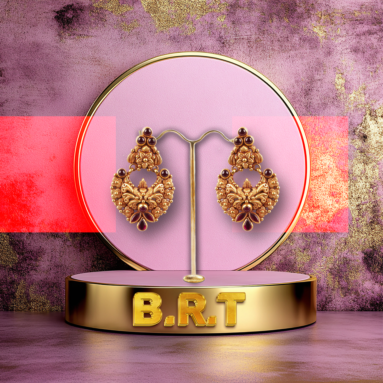 Antique Stud - 9.07 Gm