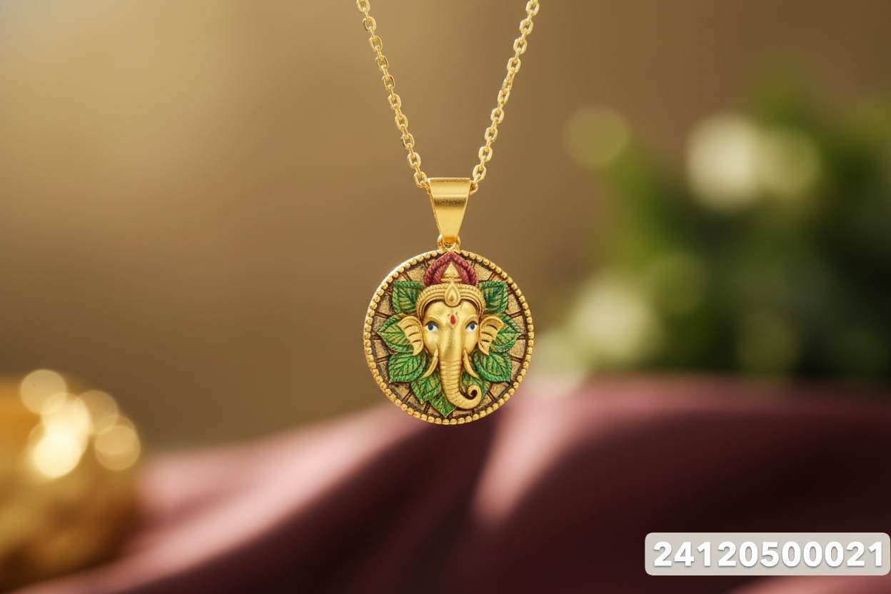 God Pendants - 3.89 Gm