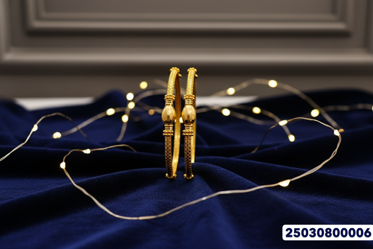 Gold Bangles - 23.84 Gm -01