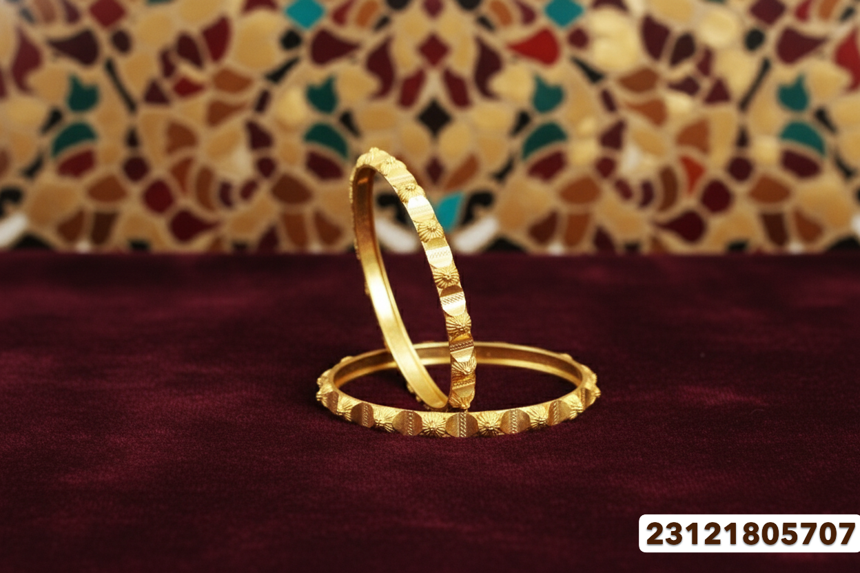 Gold Bangles - 23.94 Gm