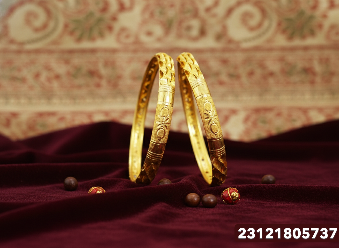 Gold Bangles - 24.05 Gm
