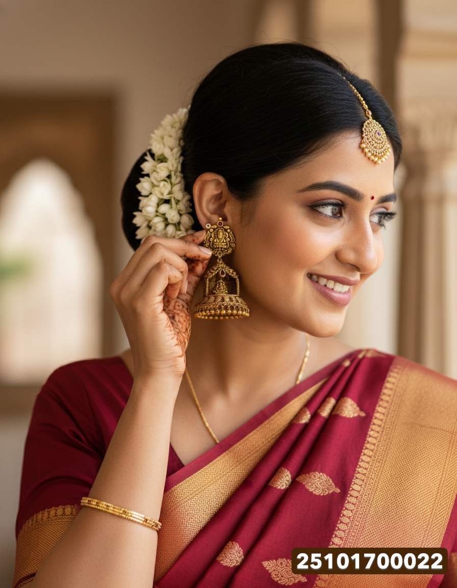 Gold Jimikki - 11.87 Gm