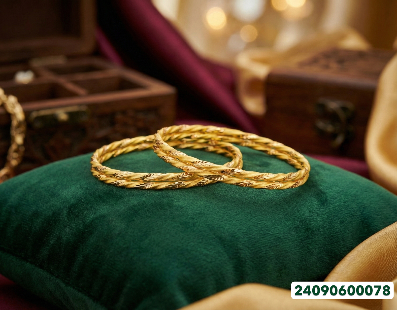 Gold Bangles Collection - 11.97 Gm