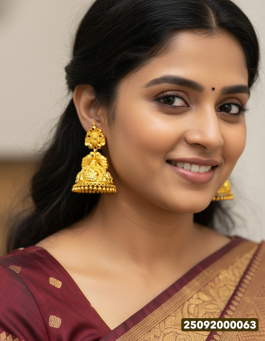 Gold Jimikki - 12.7 Gm