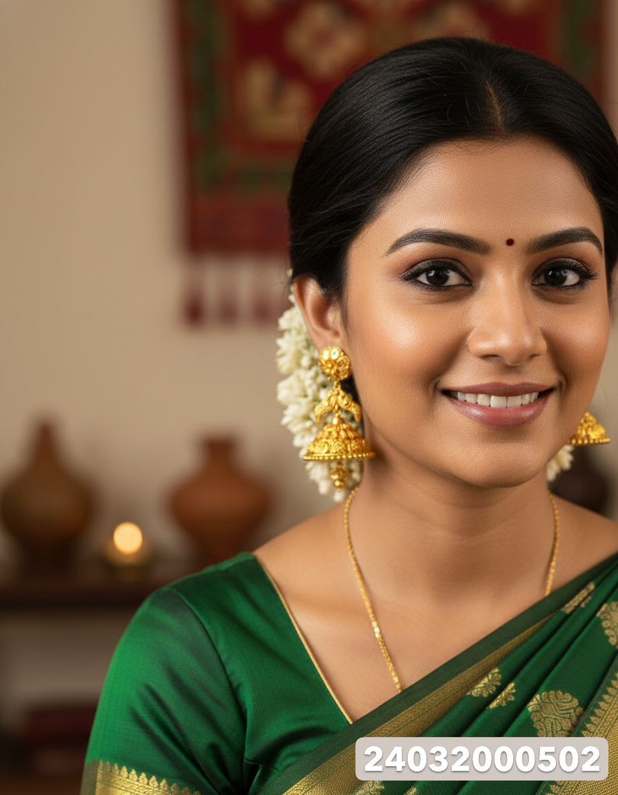 Gold Jimikki - 15.72 Gm