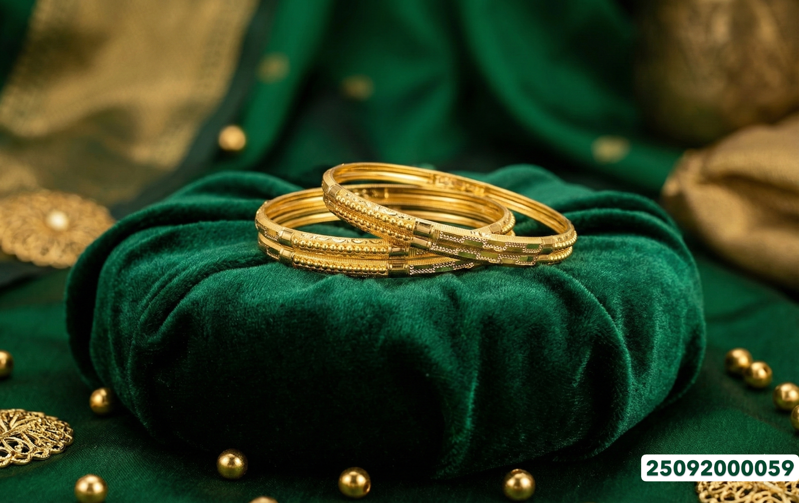 Gold Bangles Collection - 16 Gm