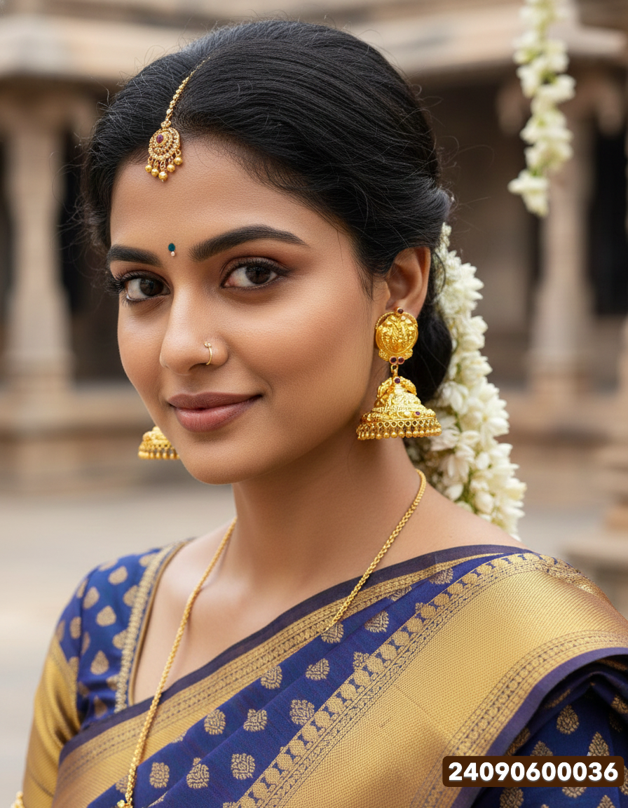 Gold Jimikki - 17.19 Gm