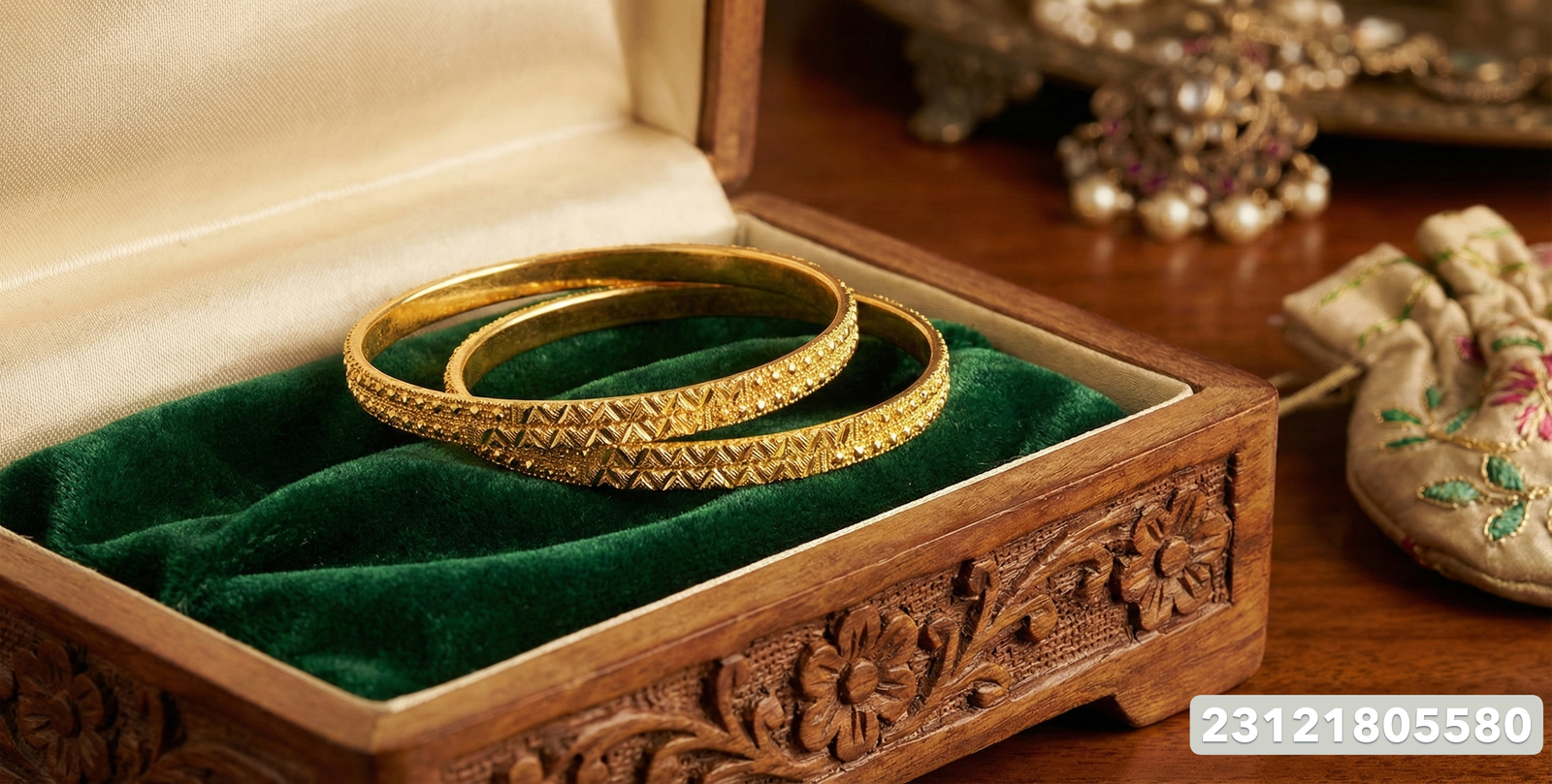 Gold Bangles Collection - 18.15 Gm