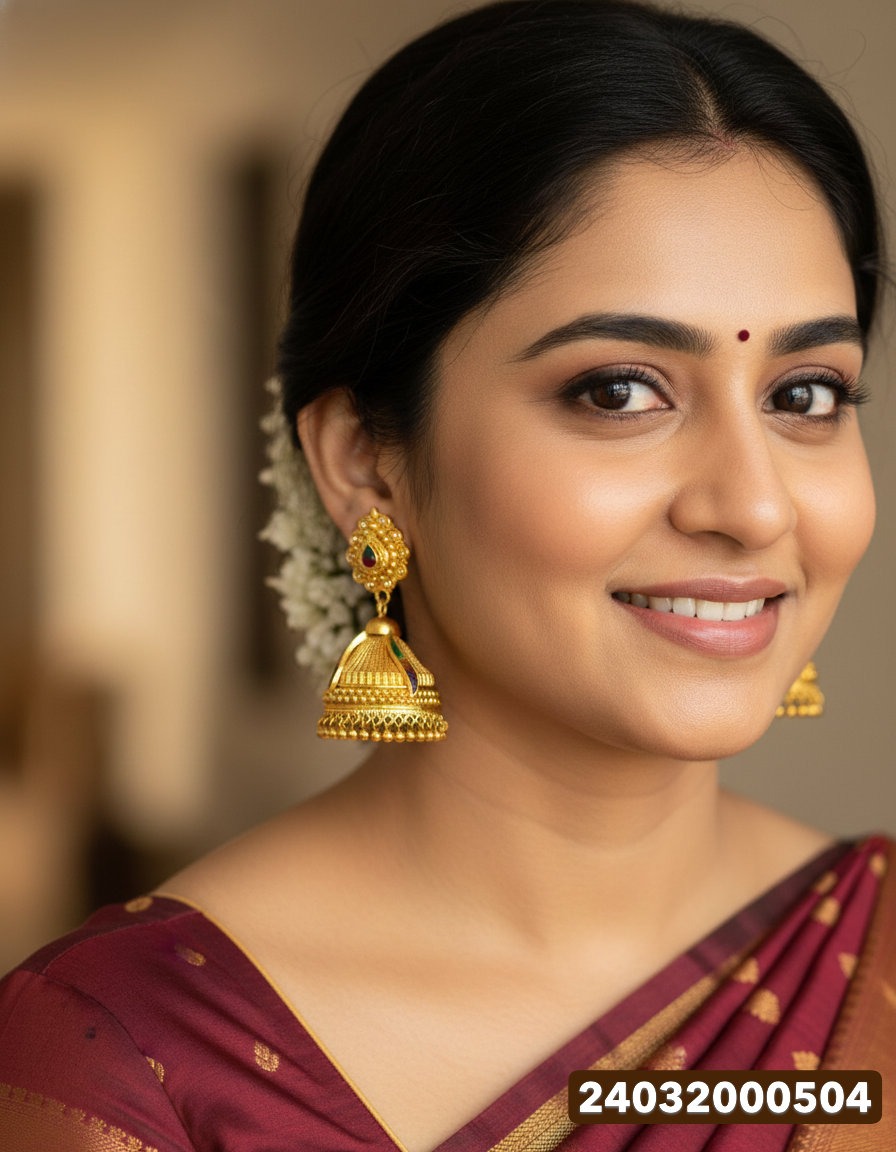 Gold Jimikki - 19.58 Gm