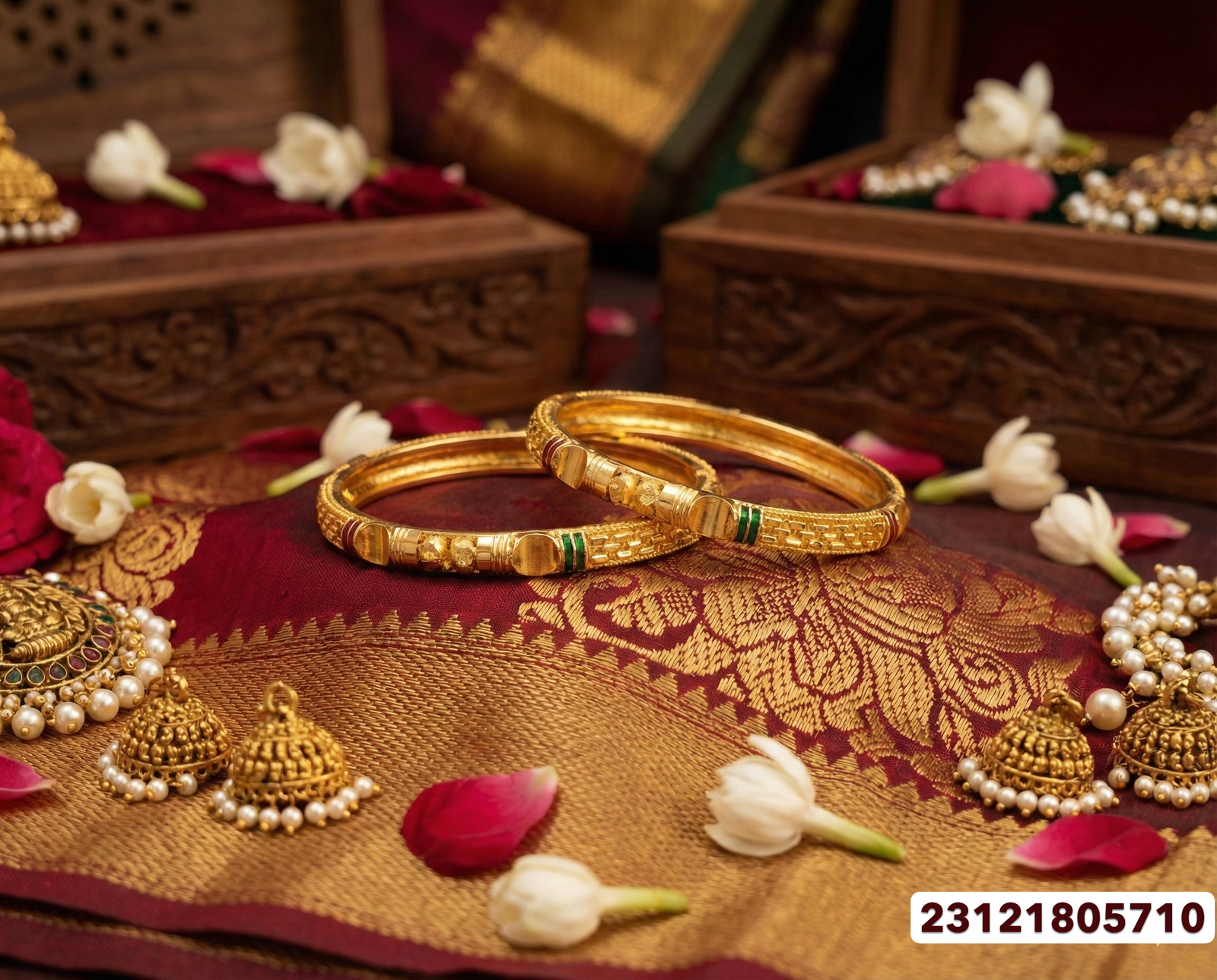 Gold Bangles Collection - 20.06 Gm