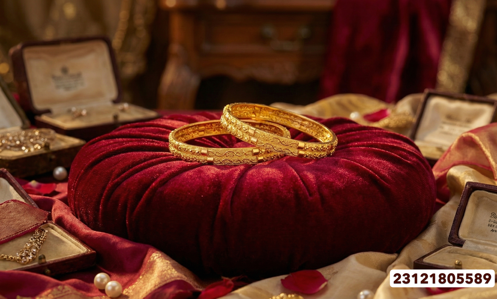 Gold Bangles Collection - 23.62 Gm