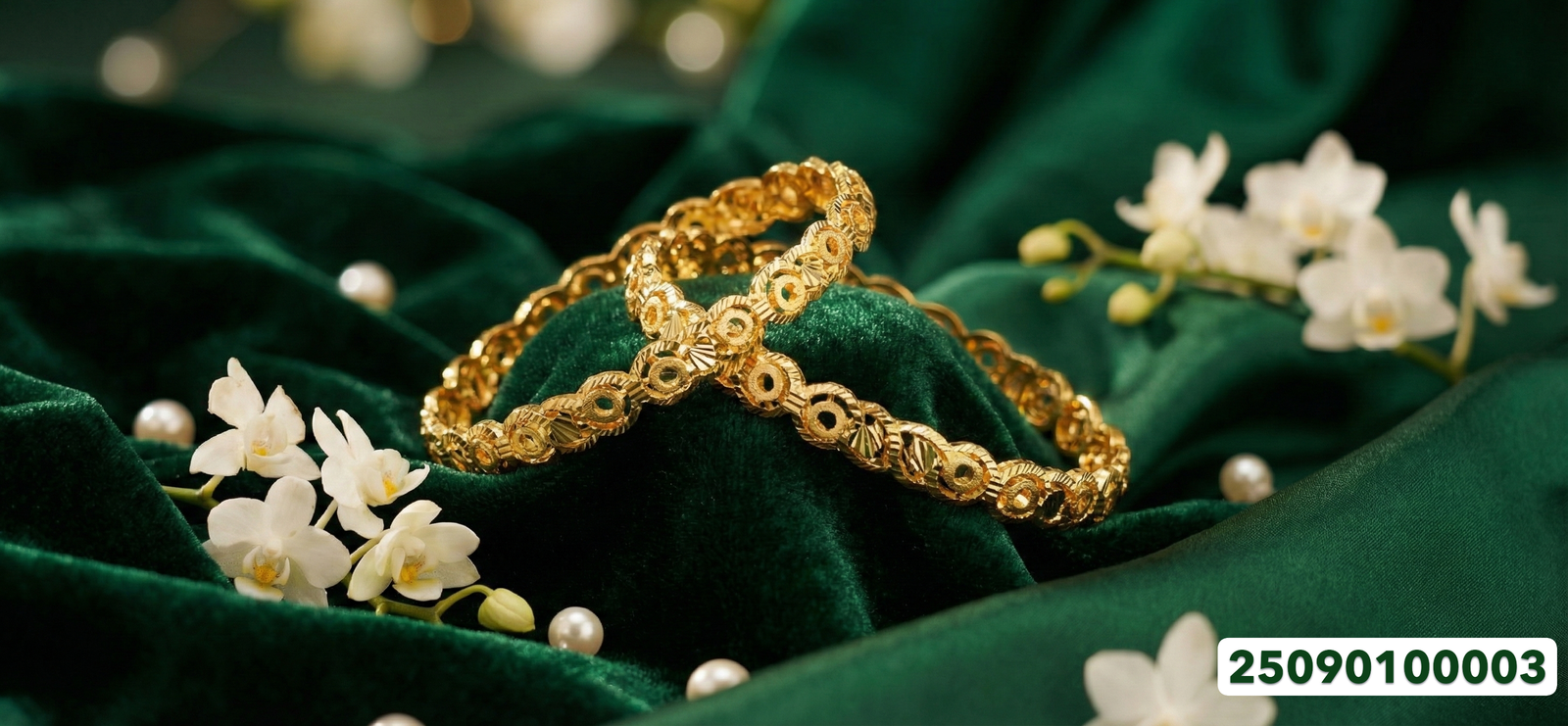 Gold Bangles Collection - 23.74 Gm