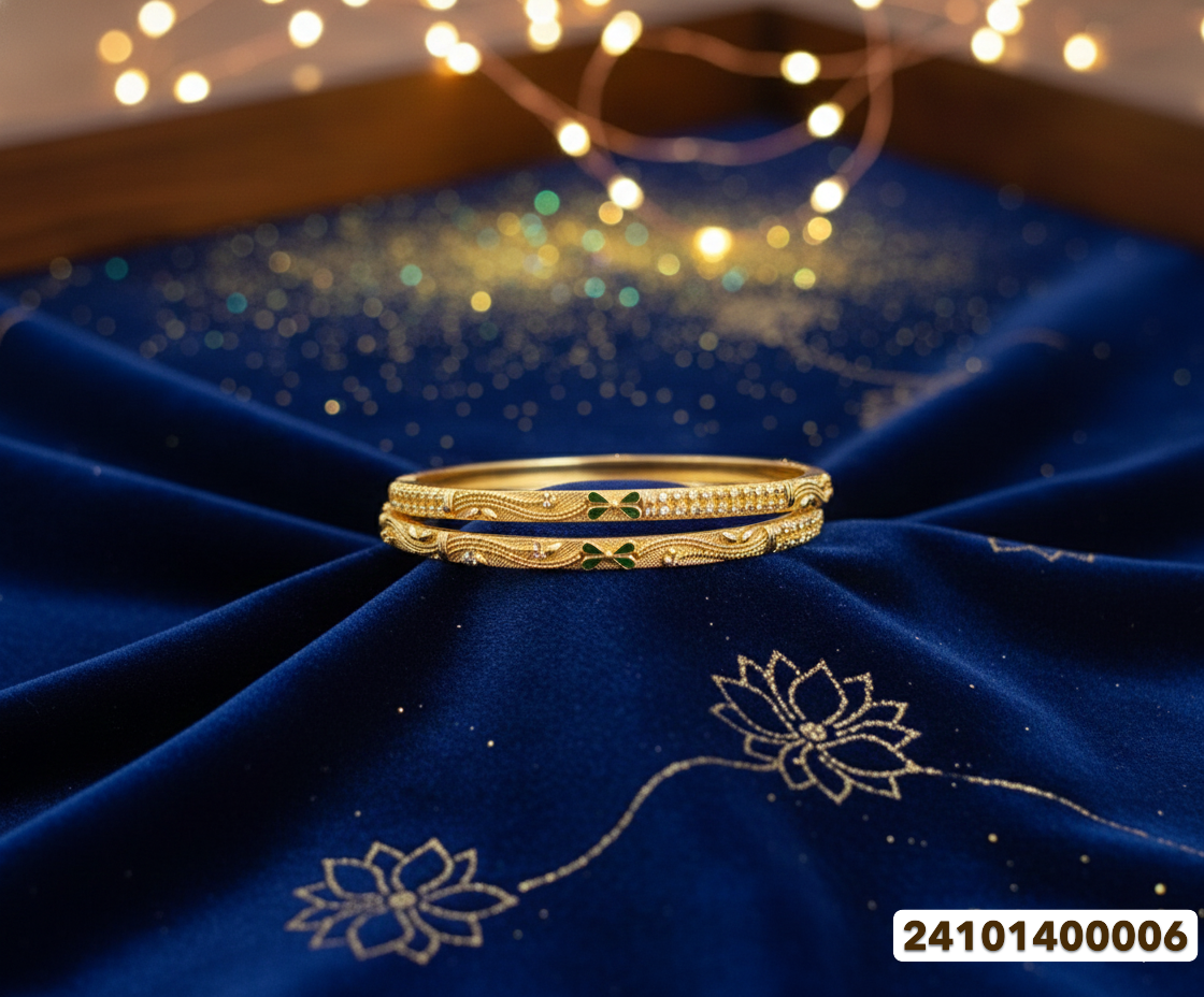 Gold Bangles Collection - 23.99 Gm