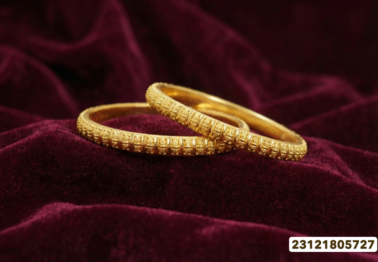 Gold Bangles Collection - 24.01 Gm