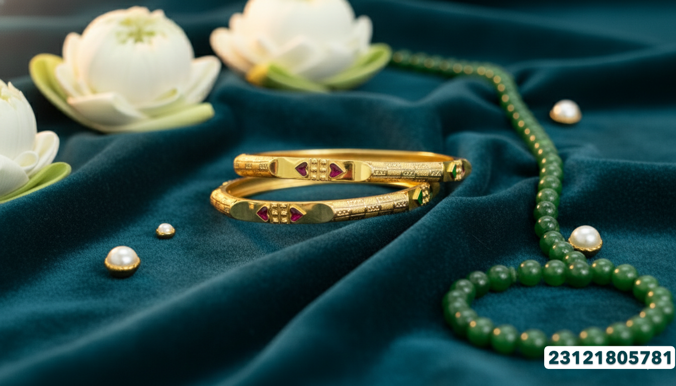 Gold Bangles Collection - 24.12 Gm