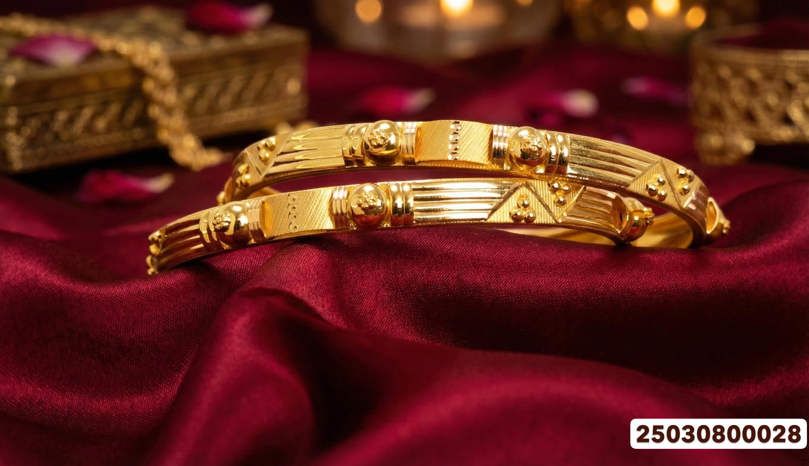Gold Bangles Collection - 24.13 Gm