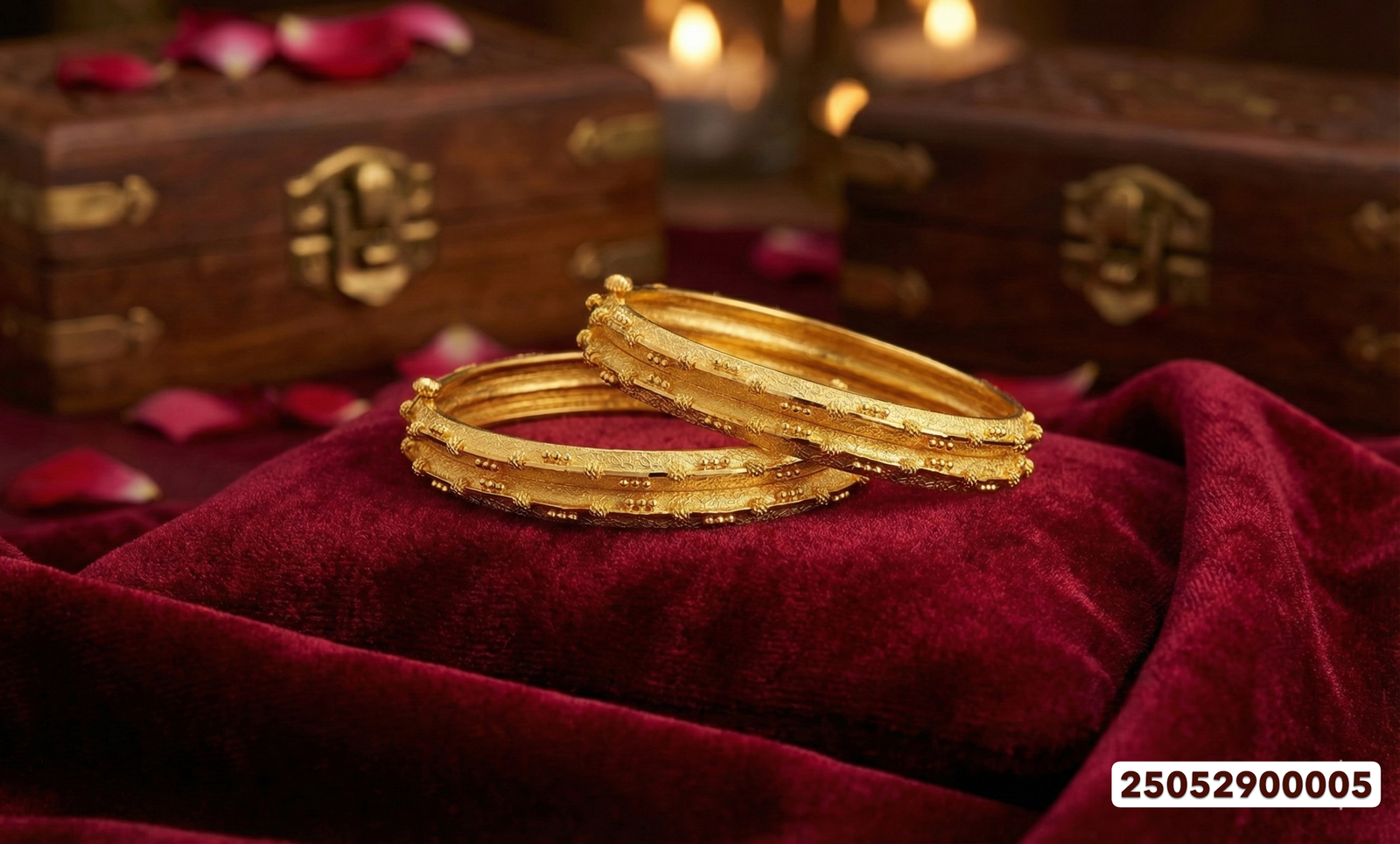 Gold Bangles Collection - 26.99 Gm