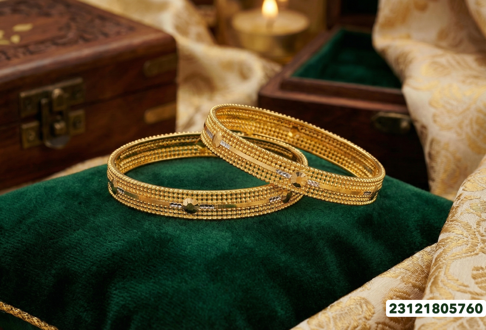 Gold Bangles Collection - 27.16 Gm