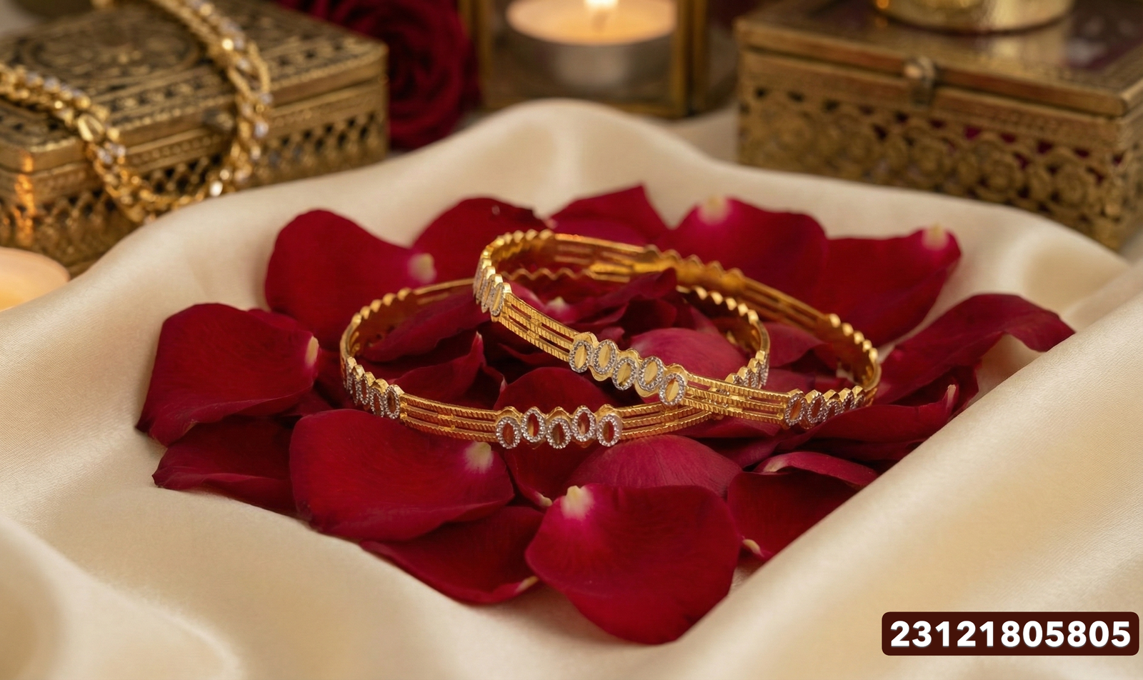 Gold Bangles Collection - 29.7 Gm