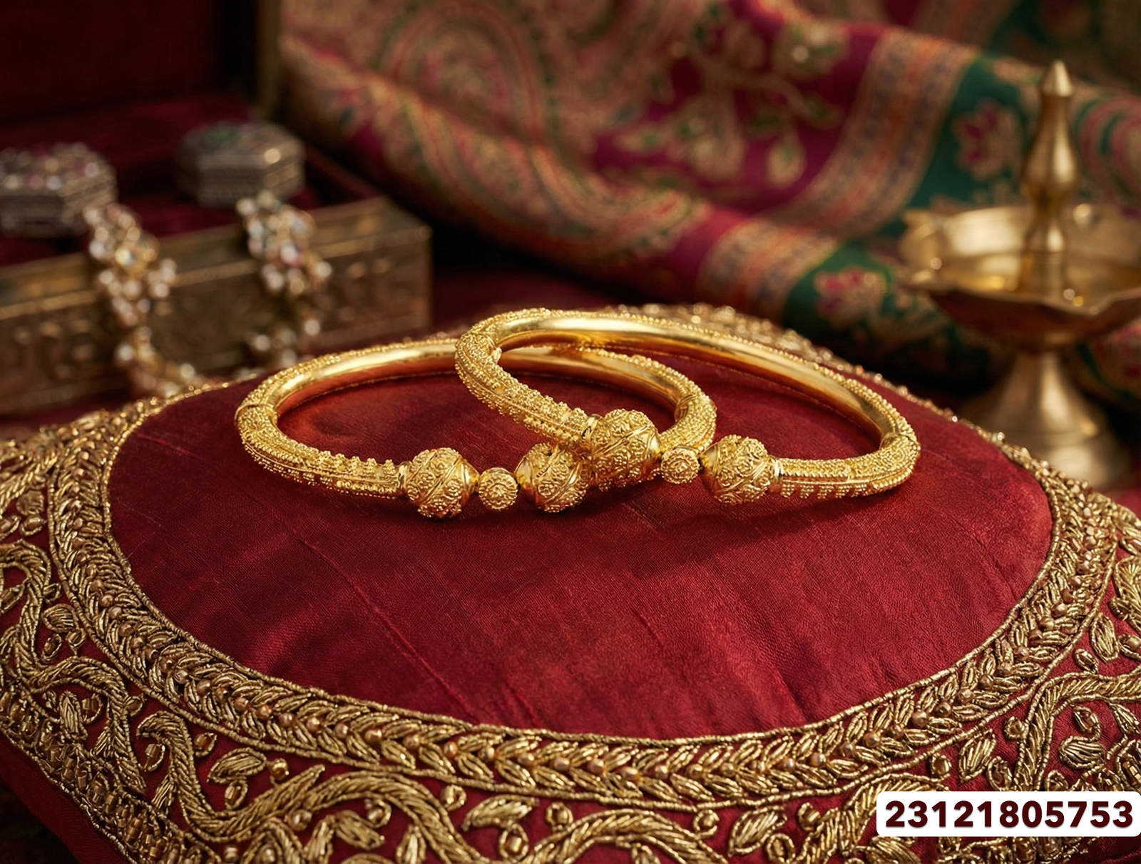 Gold Bangles Collection - 30.87 Gm