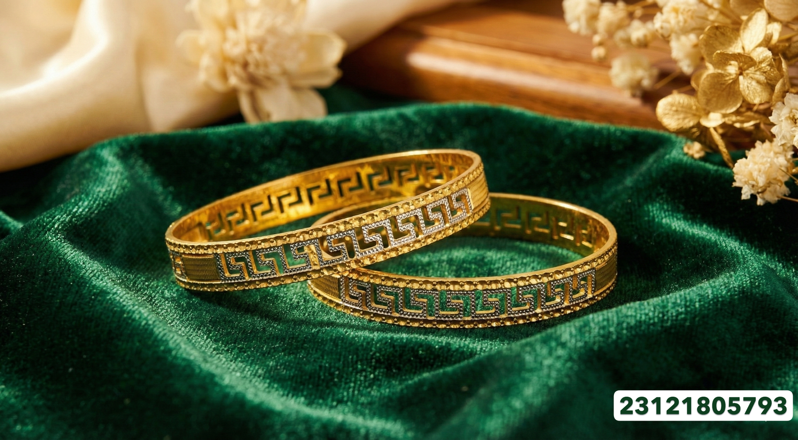 Gold Bangles Collection - 45.55 Gm