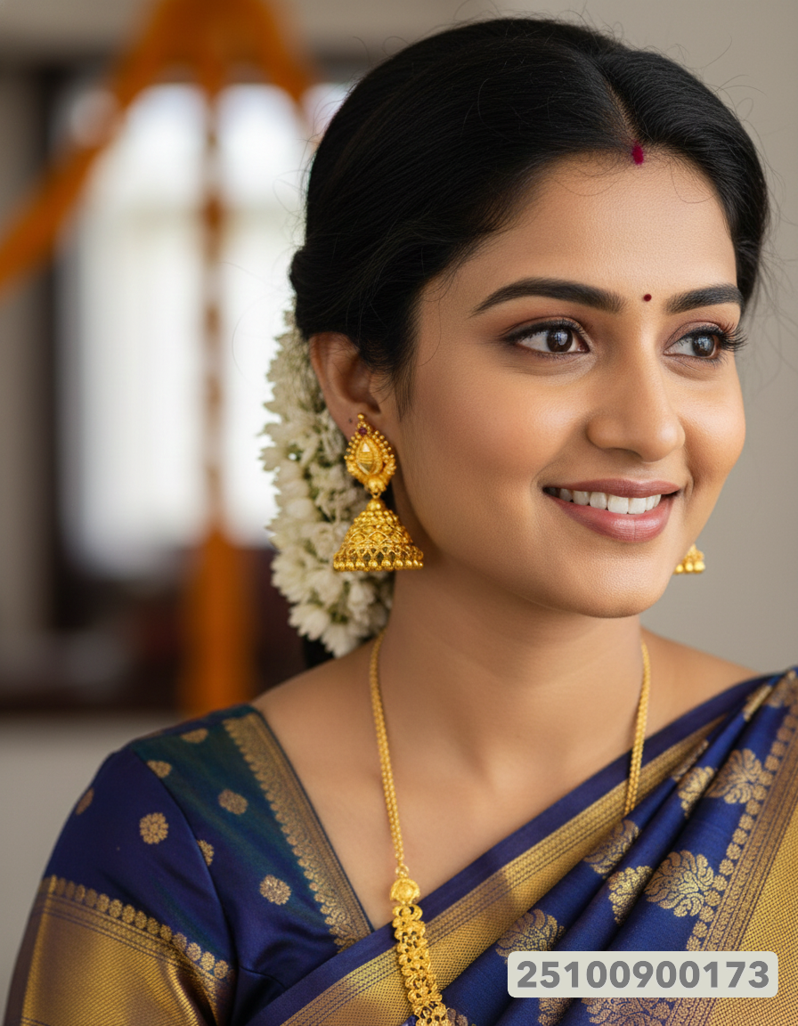 Gold Jimikki - 5.96 Gm