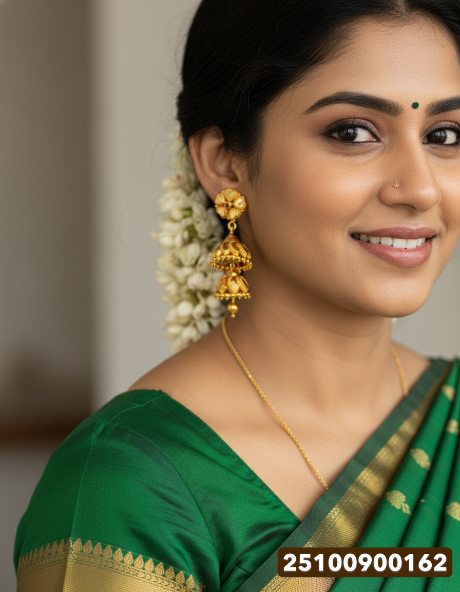 Gold Jimikki - 5.9 Gm - 01