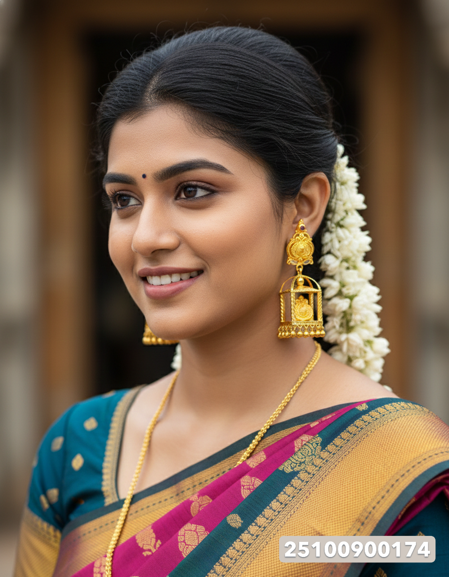 Gold Jimikki - 6.23 Gm