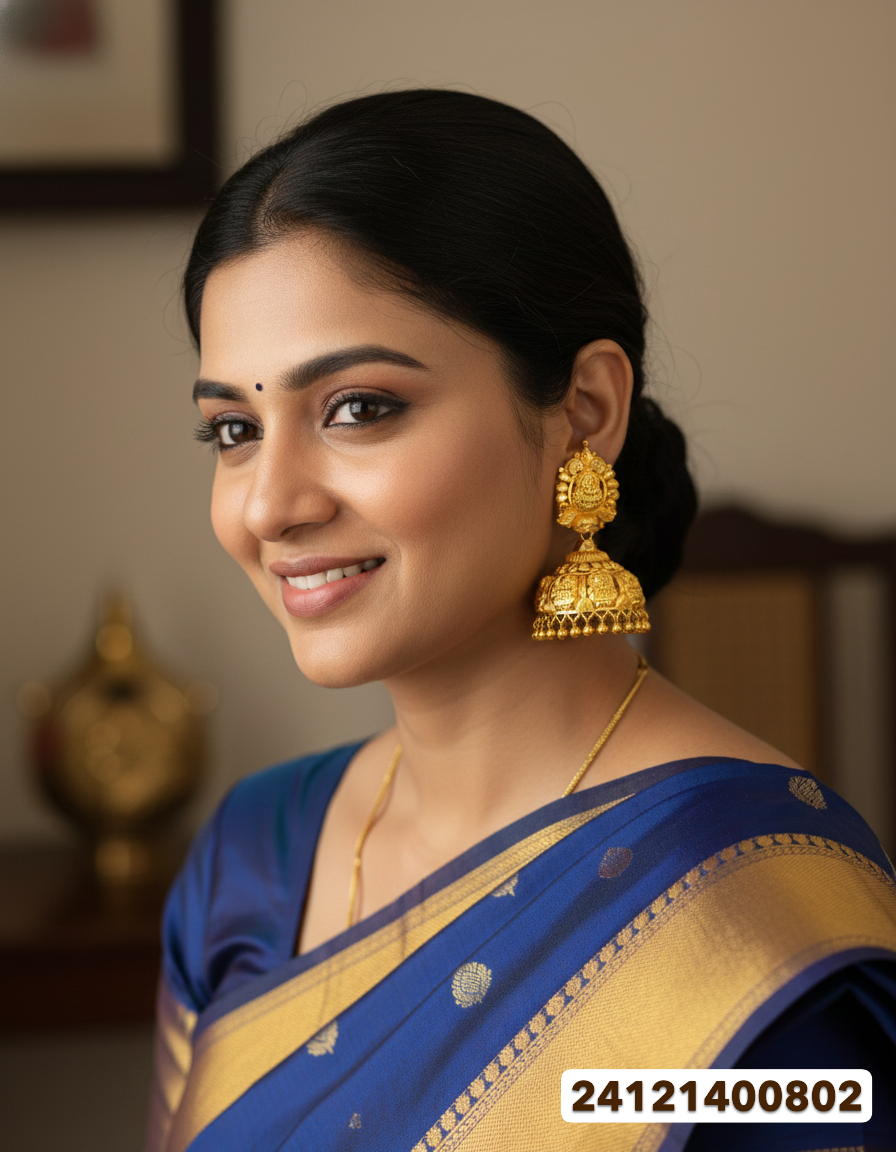 Gold Jimikki - 8.26 Gm