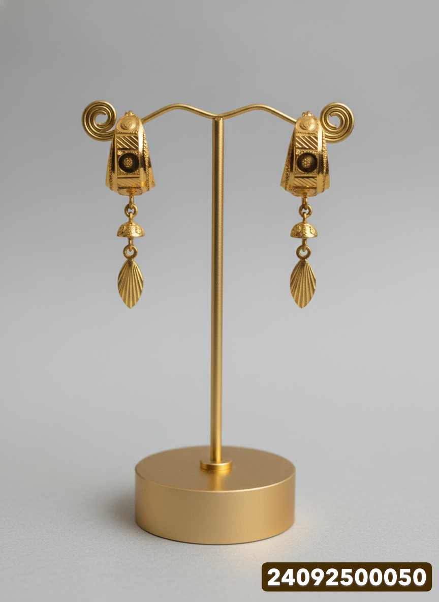 Gold Bhavali - 3.38 Gm