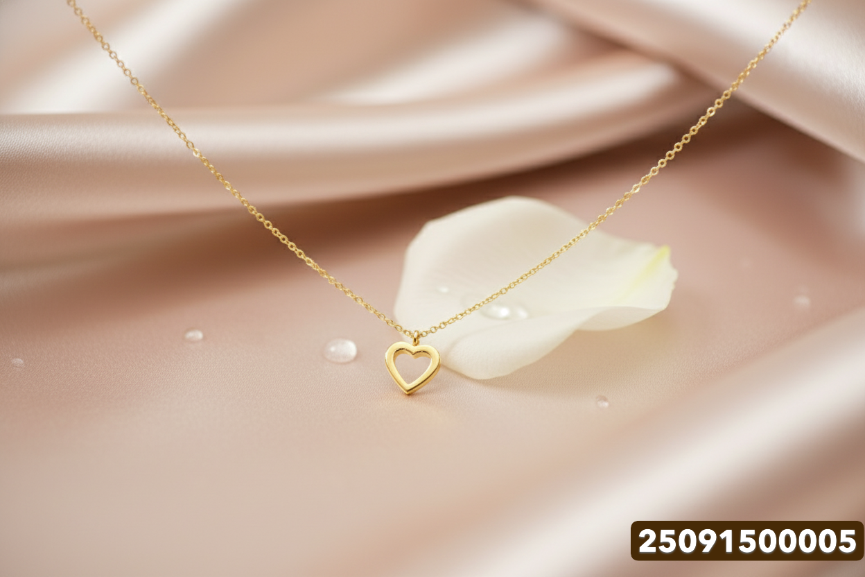 Gold Chain With Pendant - 1.96 Gm -01