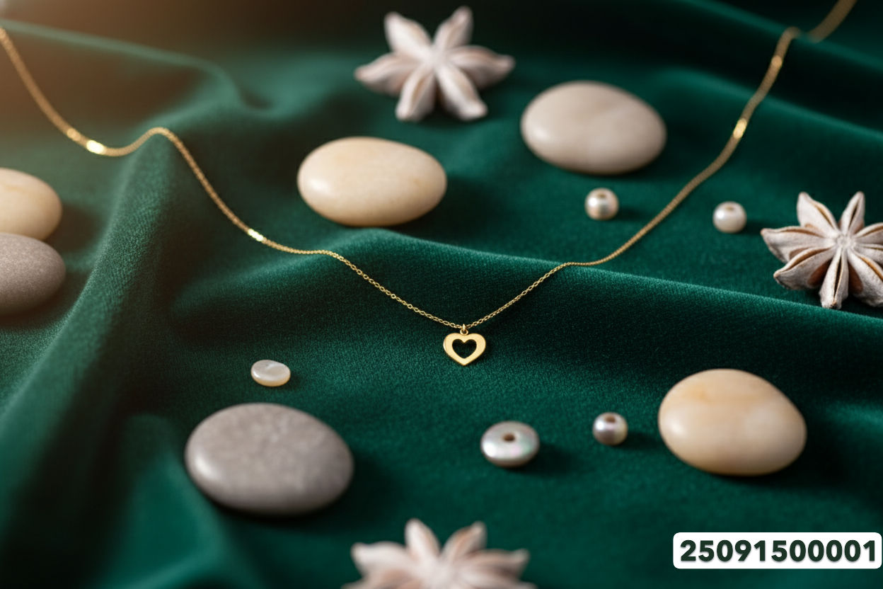 Gold Chain With Pendant - 1.97 Gm