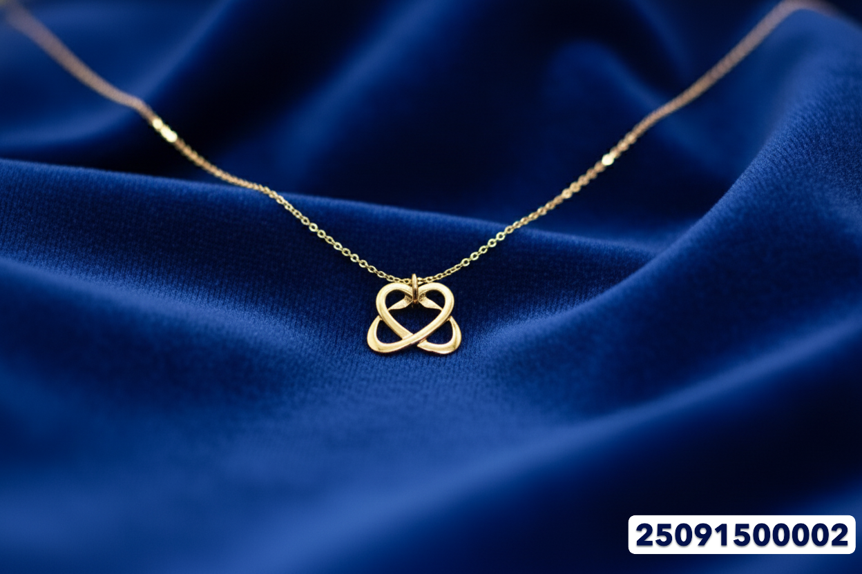 Gold Chain With Pendant - 2.17 Gm -01