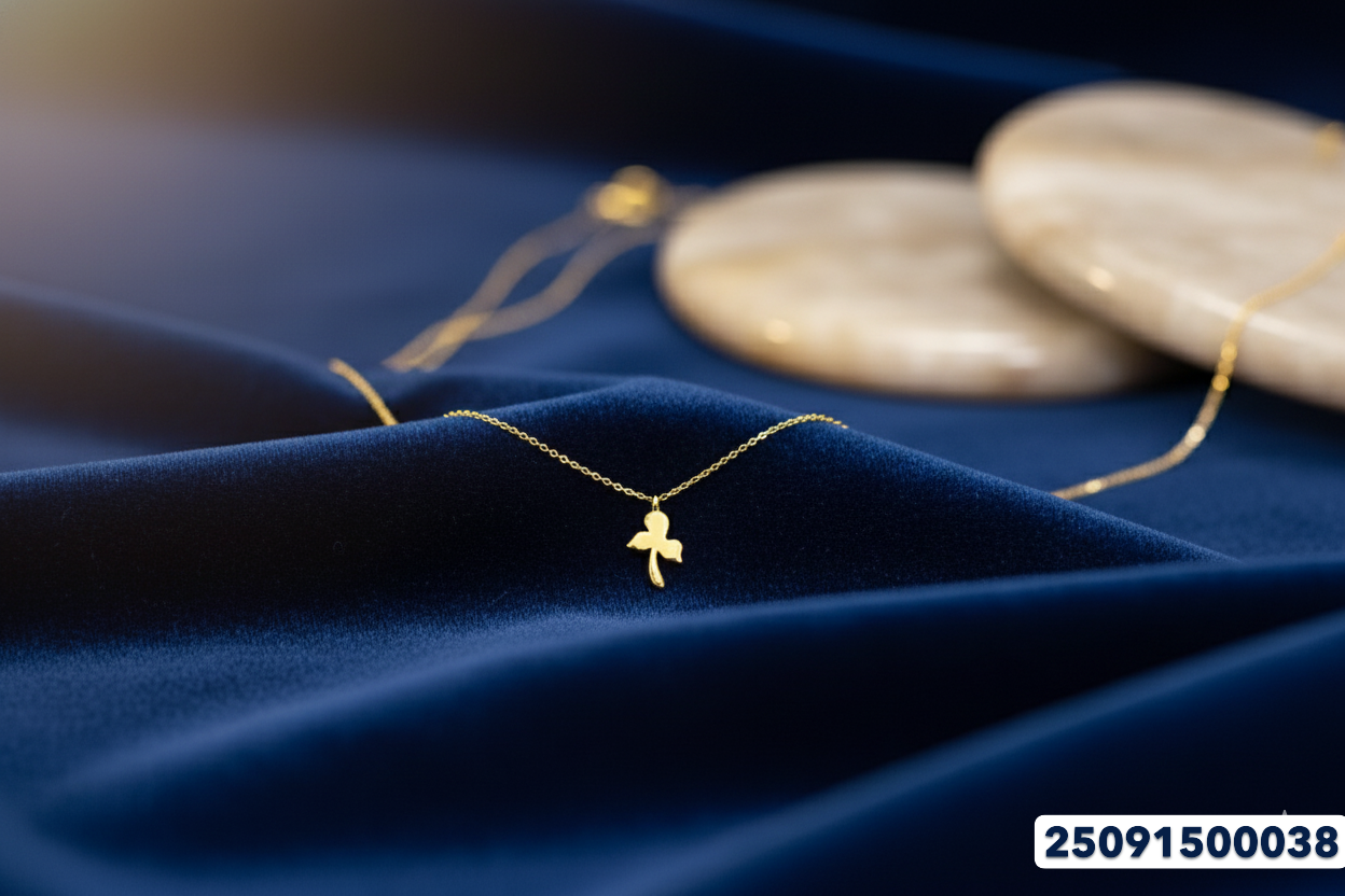 Gold Chain With Pendant - 3.26 Gm