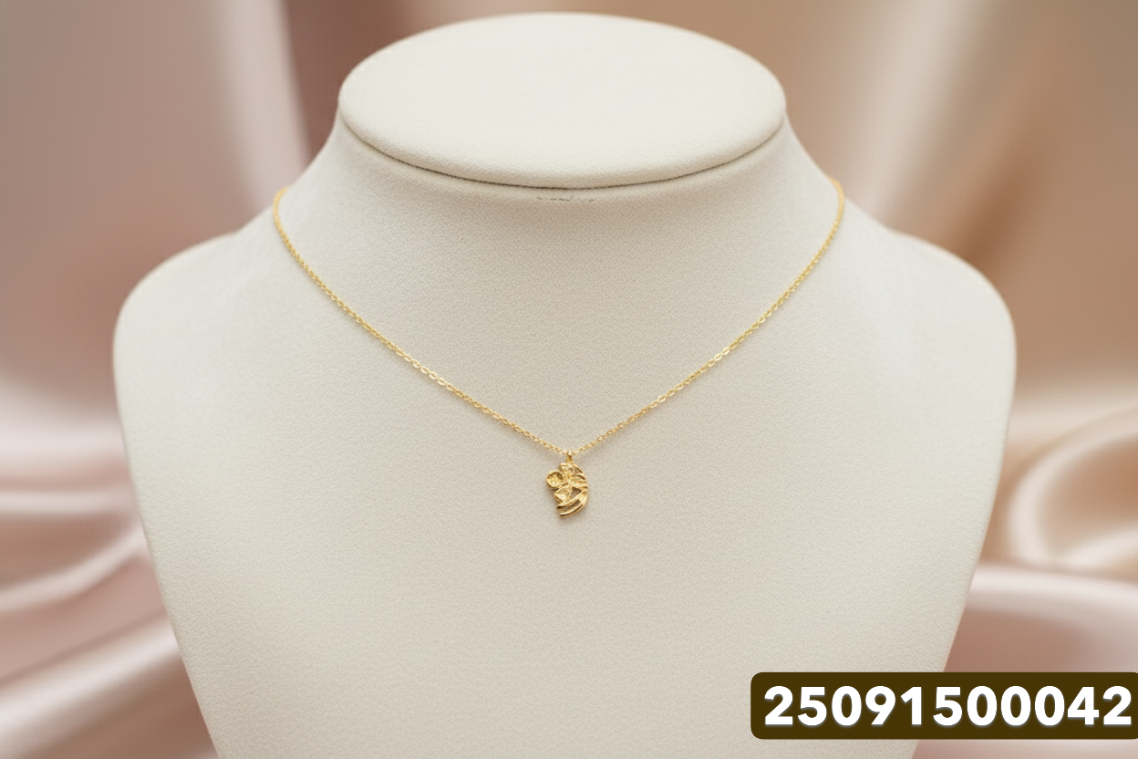 Gold Chain With Pendant - 3.97 Gm