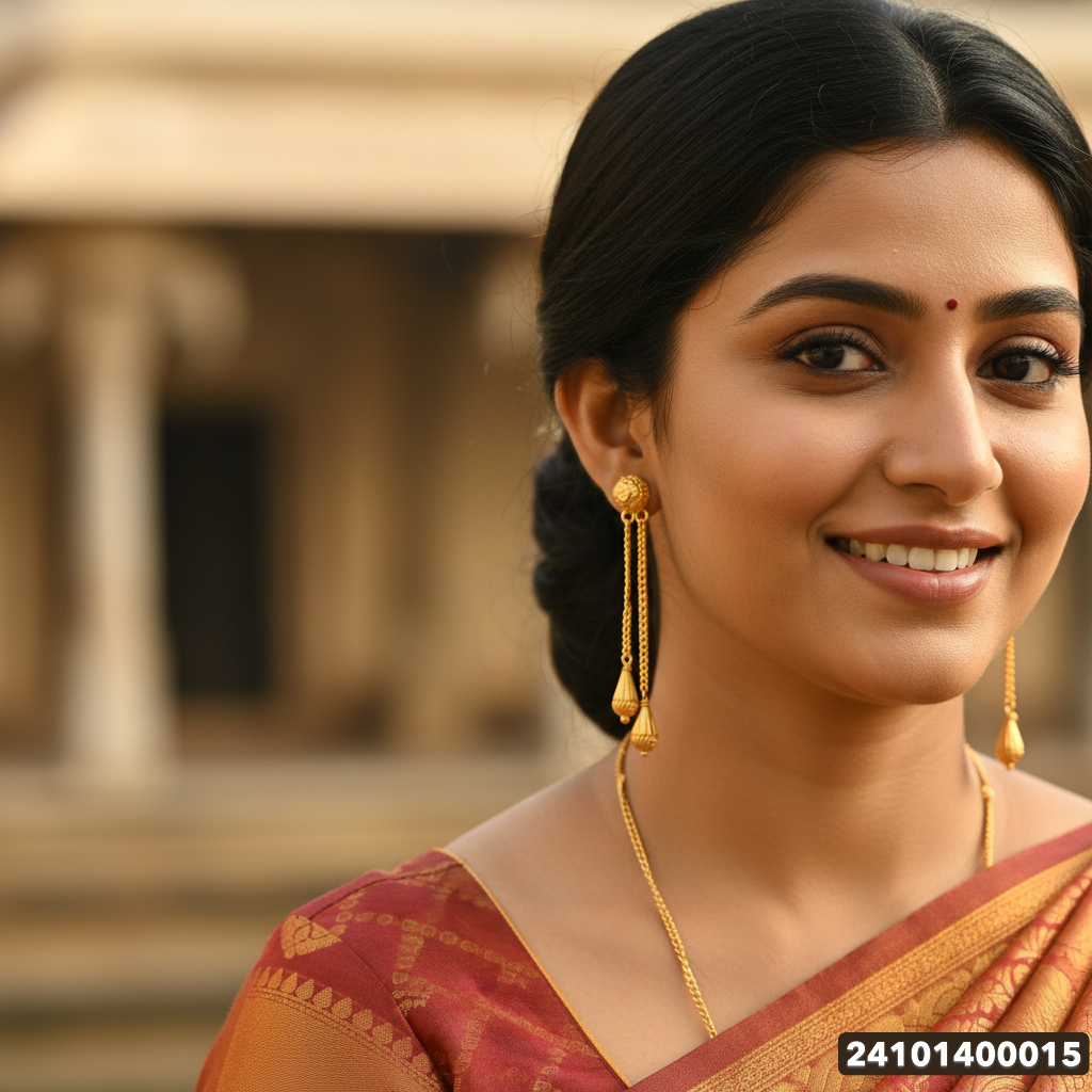 Gold Fancy Stud - 3.08 Gm