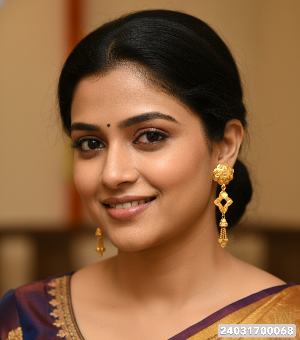 Gold Fancy Stud - 3.09 Gm