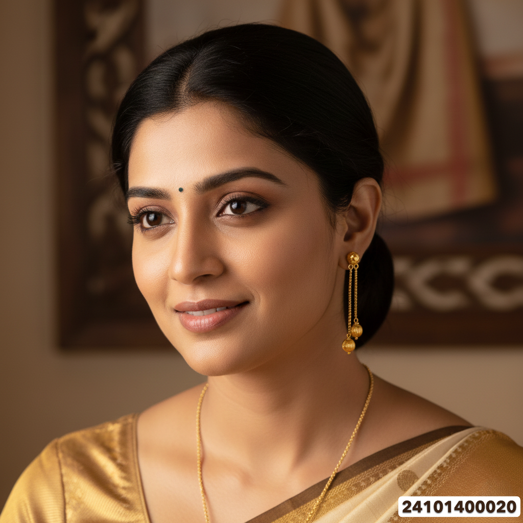 Gold Fancy Stud - 3.14 Gm