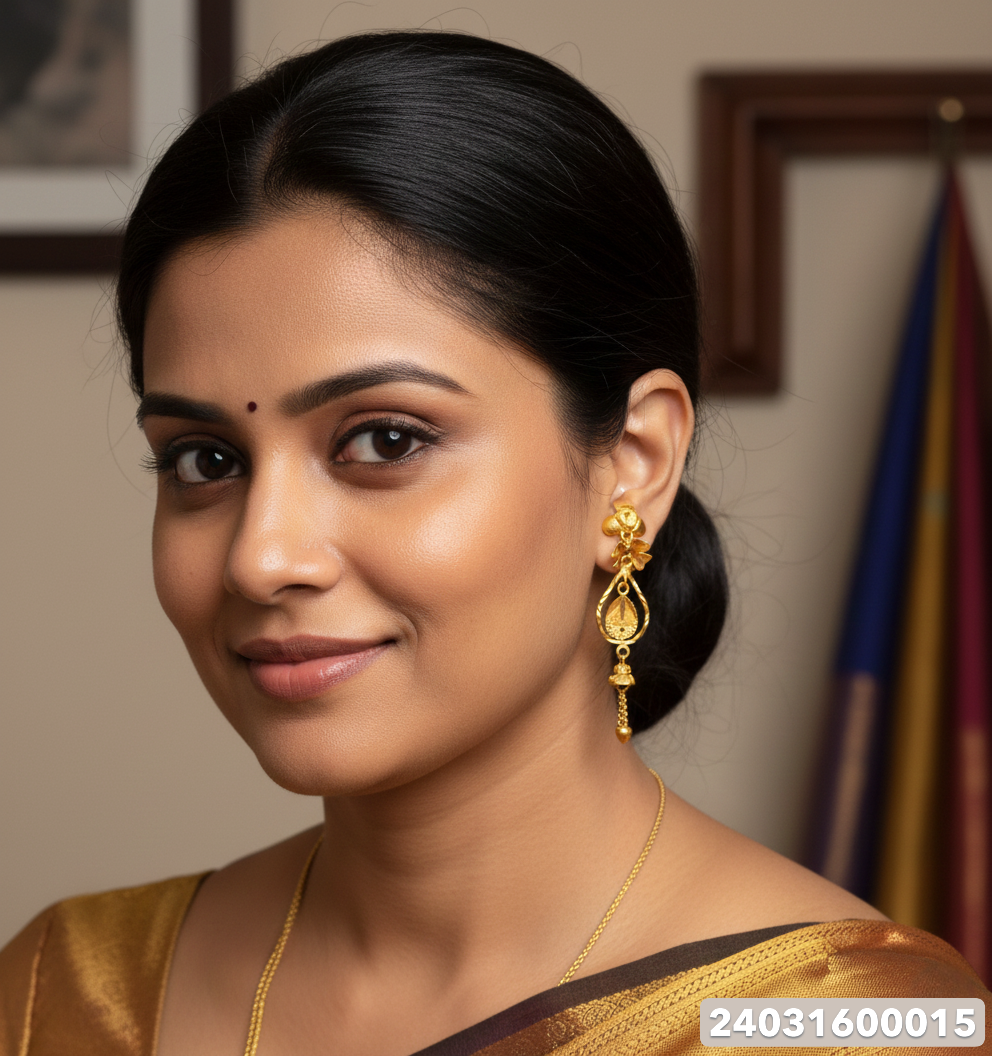 Gold Fancy Stud - 3.54 Gm