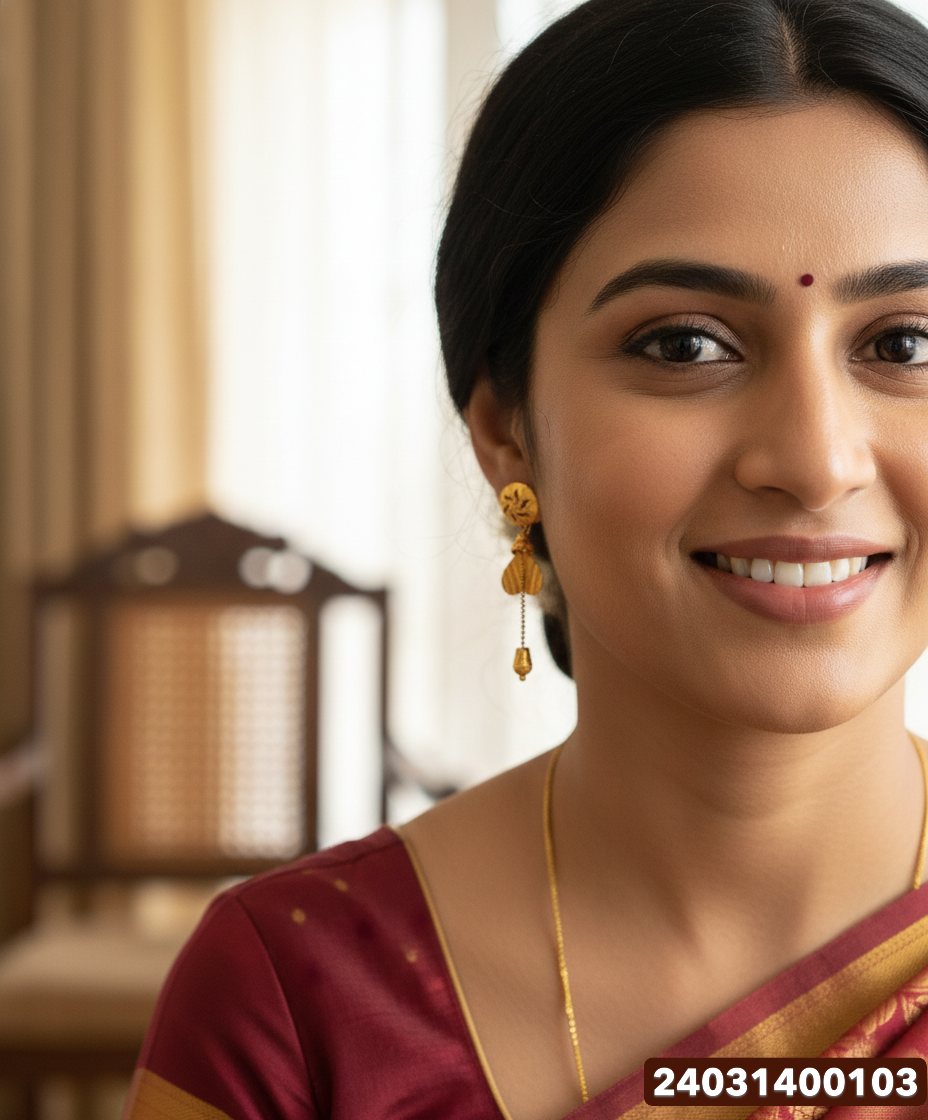 Gold Fancy Stud - 3.61 Gm - 01