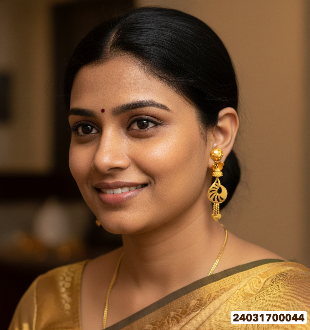 Gold Fancy Stud - 4.02 Gm