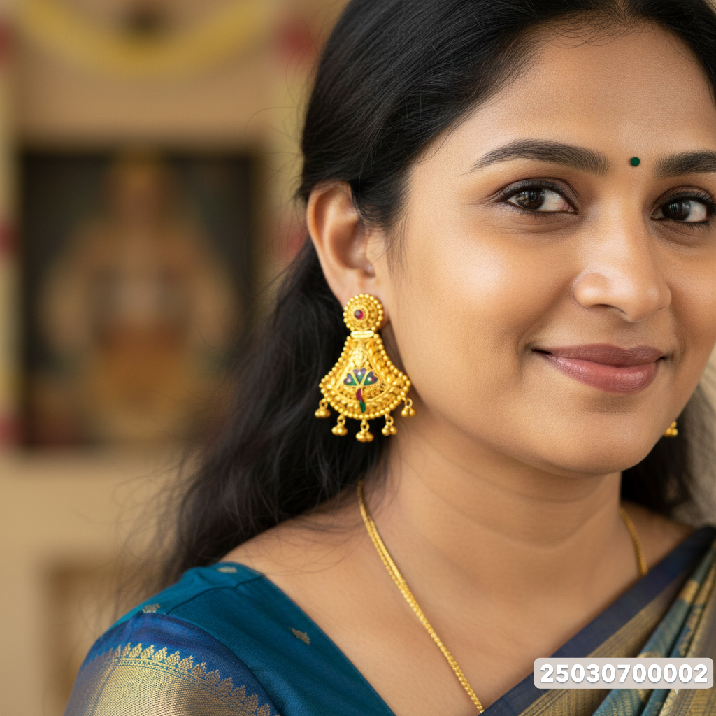 Gold Fantastic Stud - 10.26 Gm