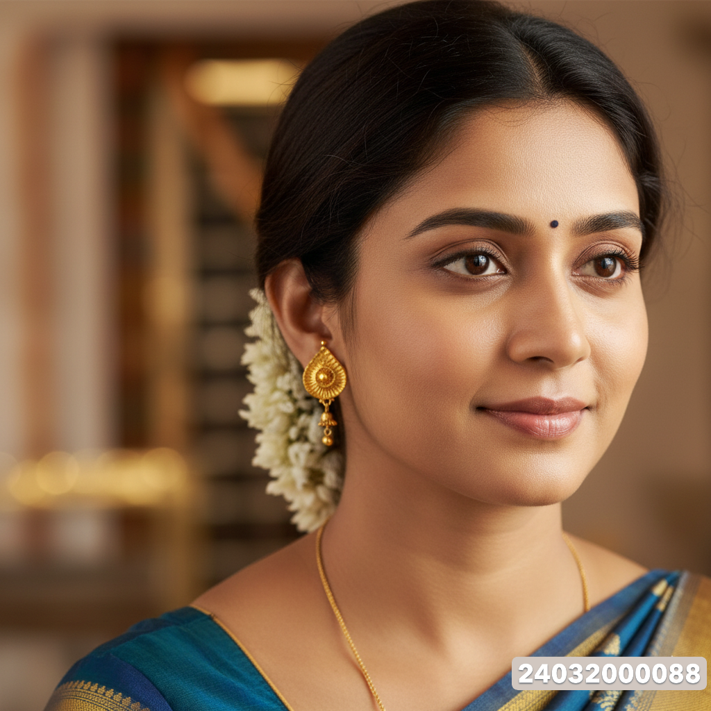 Gold Fantastic Stud - 4.02 Gm