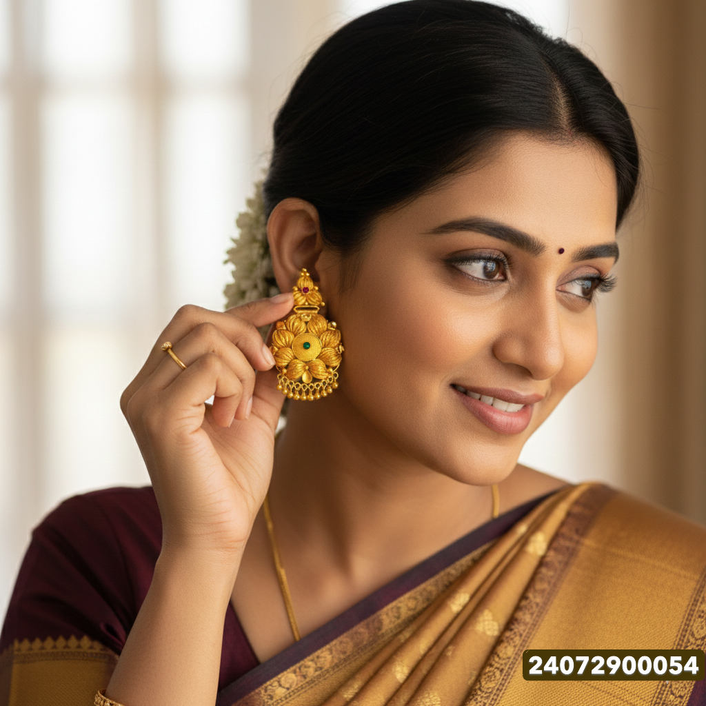 Gold Fantastic Stud - 6.1 Gm