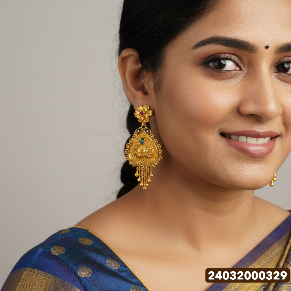 Gold Fantastic Stud - 7.97 Gm