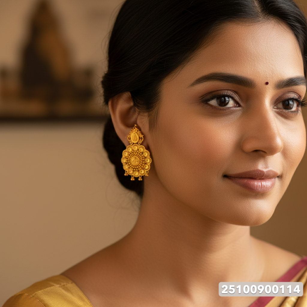 Gold Fantastic Stud - 8.05 Gm - 01