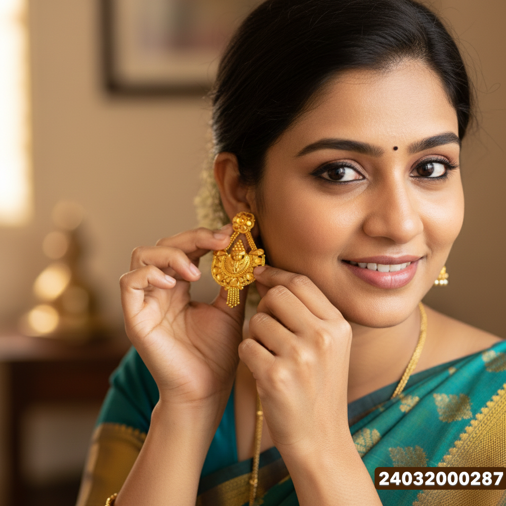 Gold Fantastic Stud - 8 Gm