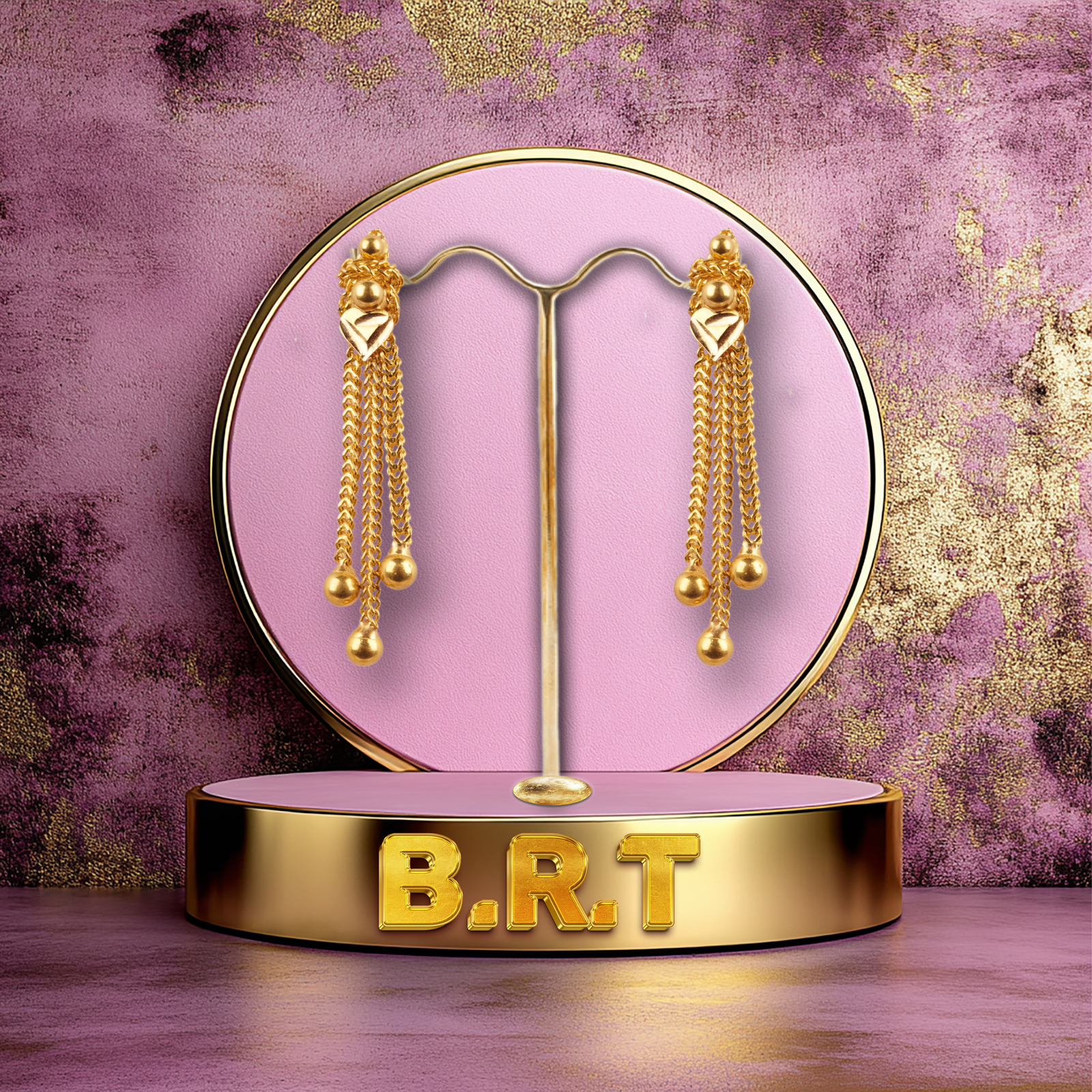 Gold Hangings - 3.16 Gm